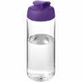 H2O Active® Octave Tritan™ 600 ml keeratava kaanega spordipudel, Läbipaistev selge / lilla