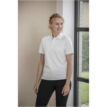 Logotrade ärikingid pilt: Emerald lühikeste varrukatega unisex Aware™ taaskasutatud polo