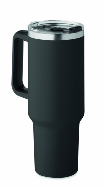 Logotrade firmakingitused pilt: Suur roostevabast terasest termoskruus, 1200 ml