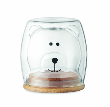 Logotrade reklaamkingi foto: Kaheseinaline borosilikaatkruus