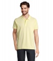 PLANET MEN Polo 170g, Helekollane