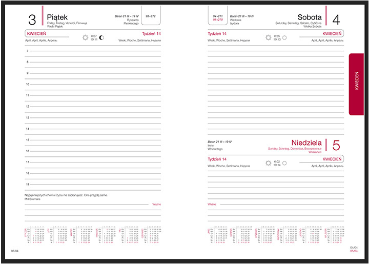 Logo trade reklaamkingituse pilt: Kalender 640131