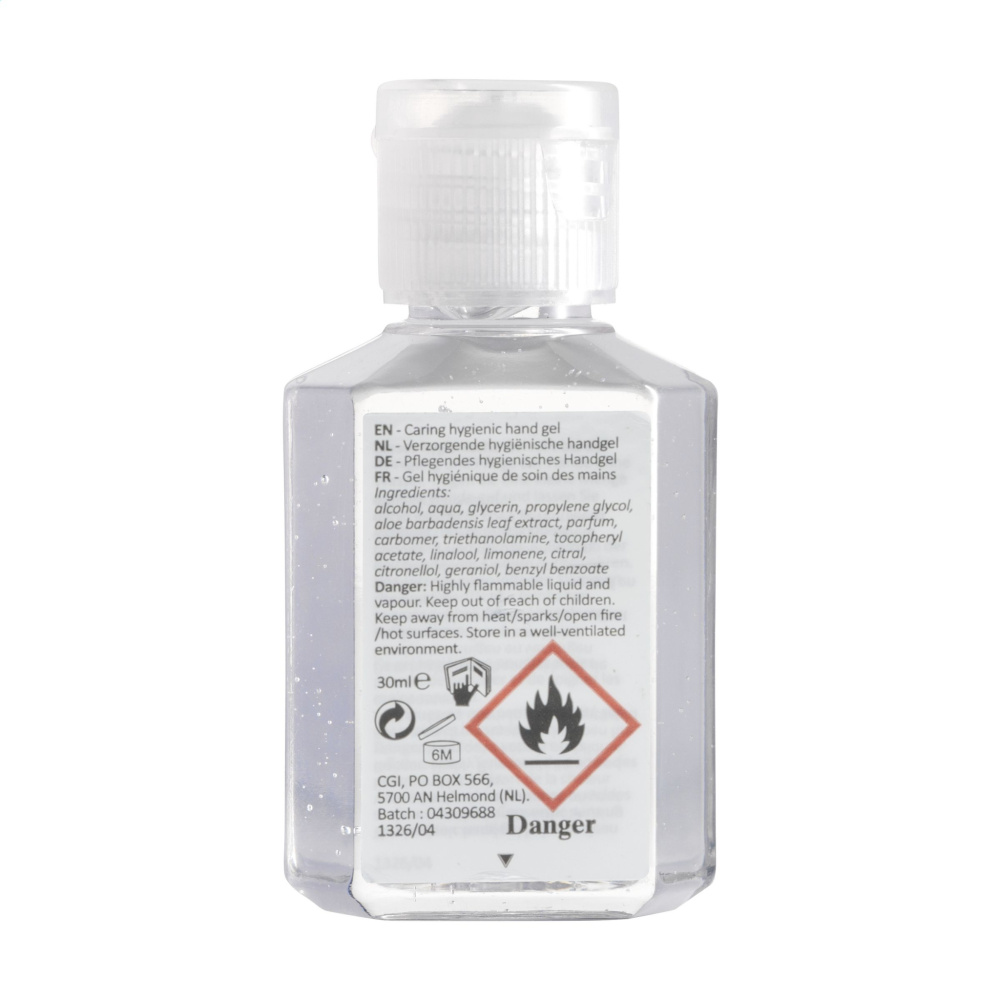 Logotrade ärikingituse foto: Desinfitseeriv kätegeel Caring Hygienic 30 ml