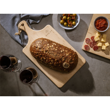 Logotrade ärikingituse foto: Lõikelaud lepapuidust