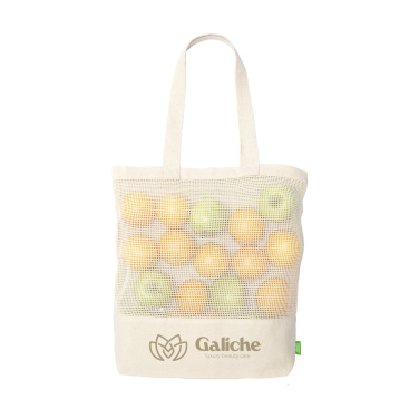 Logo trade firmakingi pilt: Natura Organic Mesh Shopper (180 g/m²) ostukott