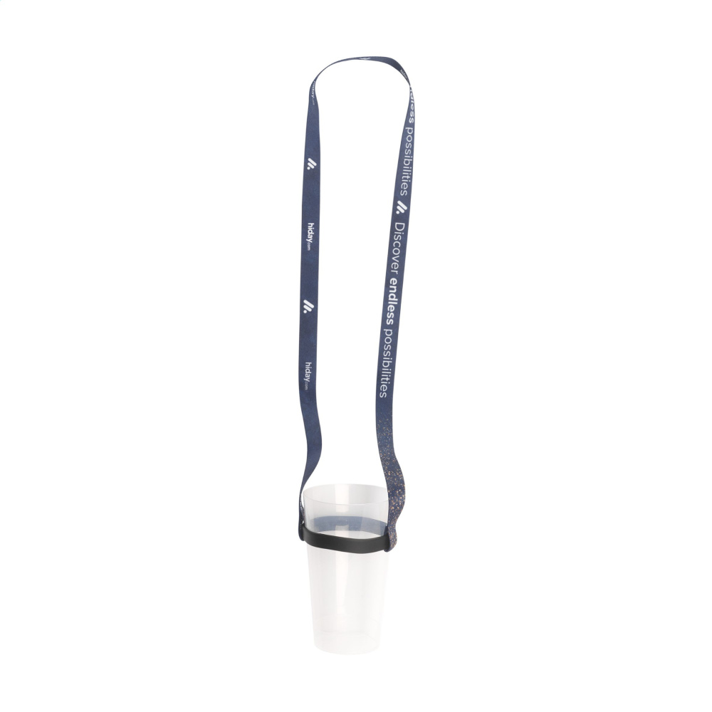 Logotrade meened pilt: Sublimatsioontrükiga RPET 1,5 cm pael - topsihoidja