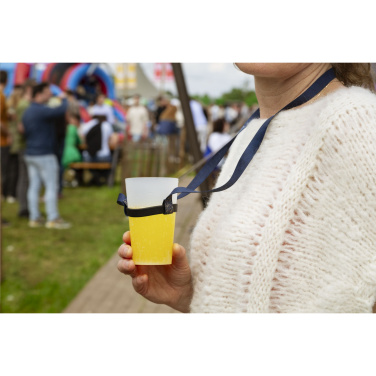 Logo trade reklaamtoote pilt: Sublimatsioontrükiga RPET 1,5 cm pael - topsihoidja