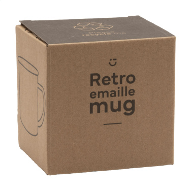 Logo trade ärikingituse pilt: Retro emailiga kruus 350 ml