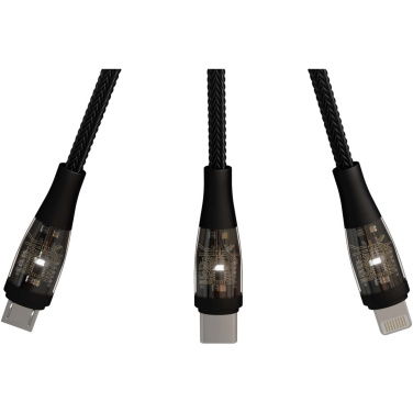 Logotrade meened pilt: SCX.design C50 5-ühes kiirlaadimiskaabel 100W/5A