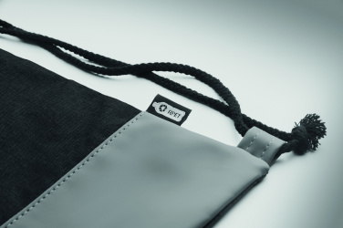 Logo trade reklaamtoote pilt: LIBAG RPET PU pingutusnööriga kott