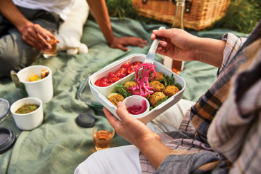 Logo trade reklaamkingid foto: Black+Blumi lõunakarp