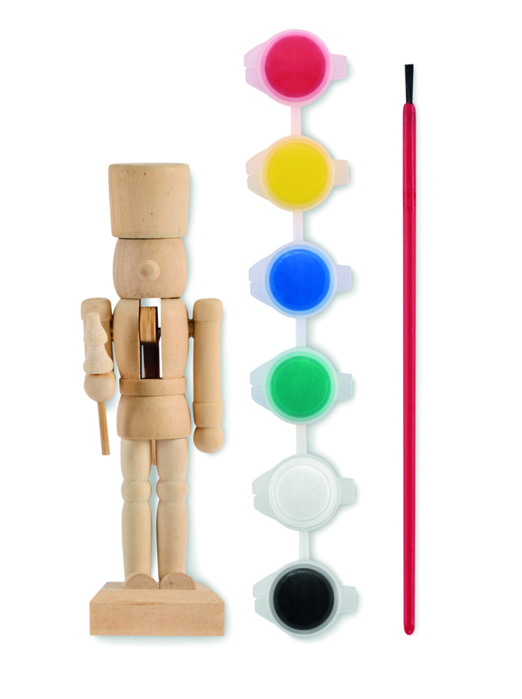 Logotrade reklaamtooted pilt: Pähklipureja maalikomplekt