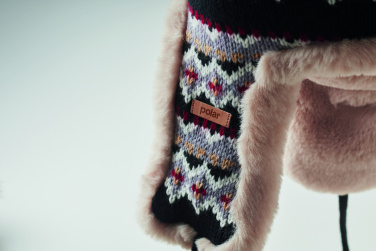 Logo trade reklaamtoote pilt: Kootud müts klappidega YULONG