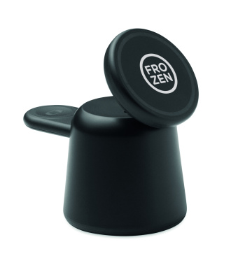 Logotrade reklaamtooted pilt: 3-ühes juhtmevaba laadija 15W SIMPA