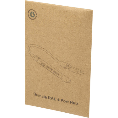 Logo trade reklaamtooted foto: Alkaid 4-pordiline USB-A ja Type-C jaotur kahe sisendiga