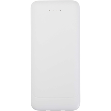 Logotrade reklaamkingituse foto: Adhil 10 000 mAh 10W akupank kahe sisseehitatud kaabliga