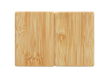 Logo trade reklaamkingitused foto: Bambusest soola- ja piprakomplekt BOTH