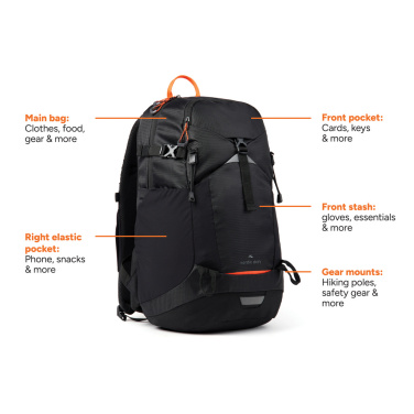 Logotrade ärikingituse foto: Nordic Drift Trail RCS seljakott 24L