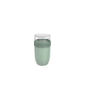 Mepal Ellipse 750+300 ml isoleeritud lõunapott, Salvei roheline