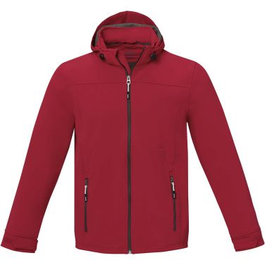 Logotrade meene foto: Langley meeste GRS taaskasutatud softshell-jope
