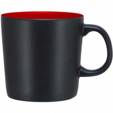Logo trade mainoslahja kuva: Kahvimuki Emma, mustainen