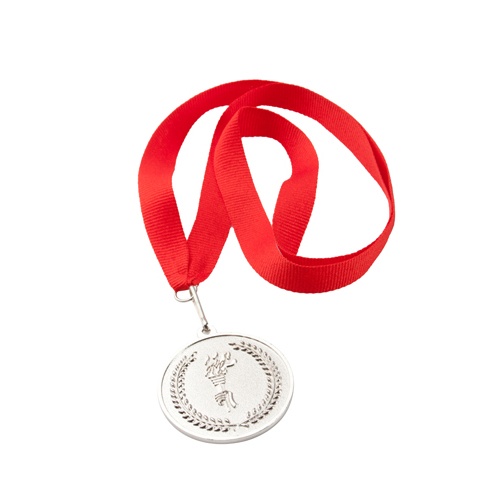 Logotrade liikelahjat mainoslahjat tuotekuva: Medal AP791542-21 punane pael