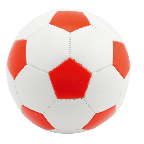 Logotrade mainoslahja tuotekuva: Jalgpall punane-valge