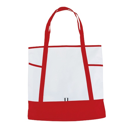 Logotrade liikelahja tuotekuva: P-600D multifunktsionaalne kott, punane