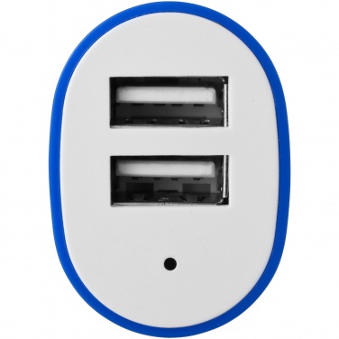 Logotrade mainostuotet kuva: Pole dual -autolaturi, sininen
