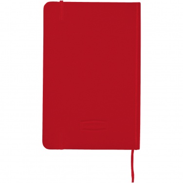 Logo trade mainoslahja kuva: Executive-muistivihko, koko A4, kovakantinen, punainen