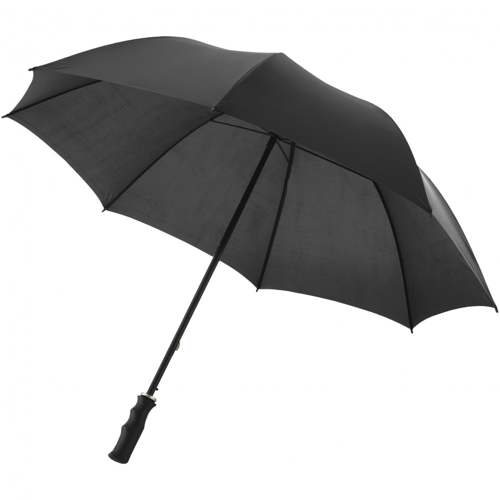 Logo trade liikelahja kuva: 30" Zeke golf sateenvarjo, musta