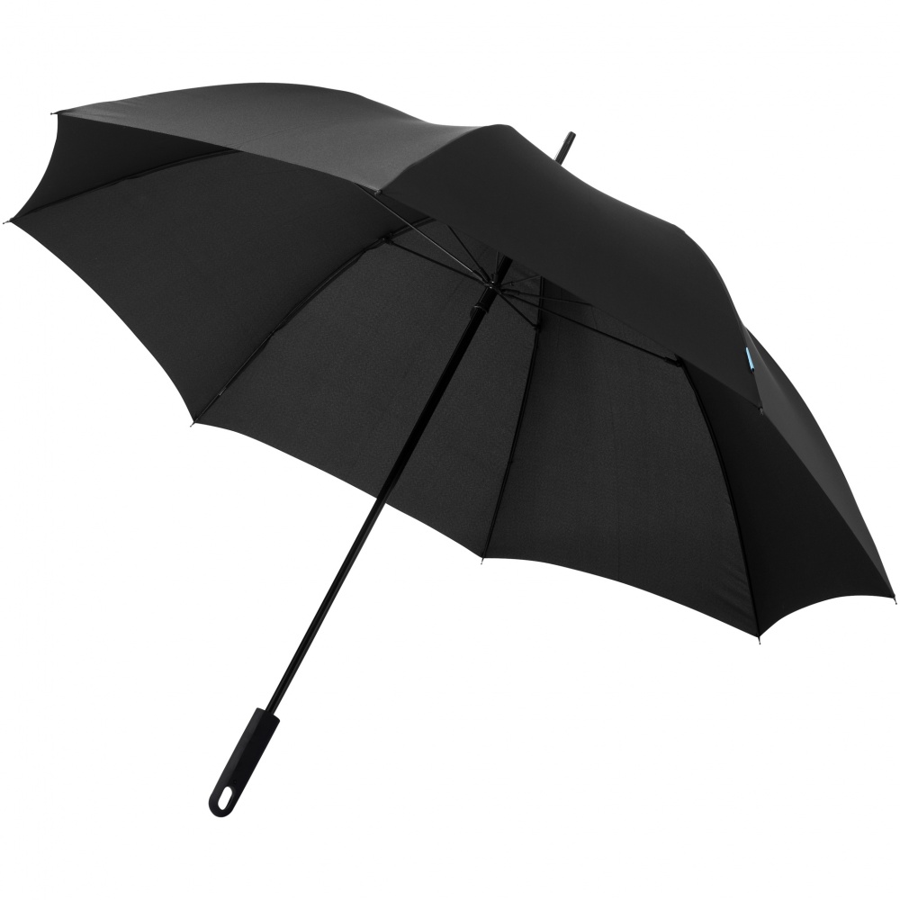 Logotrade mainoslahja tuotekuva: 30" Halo-sateenvarjo, musta