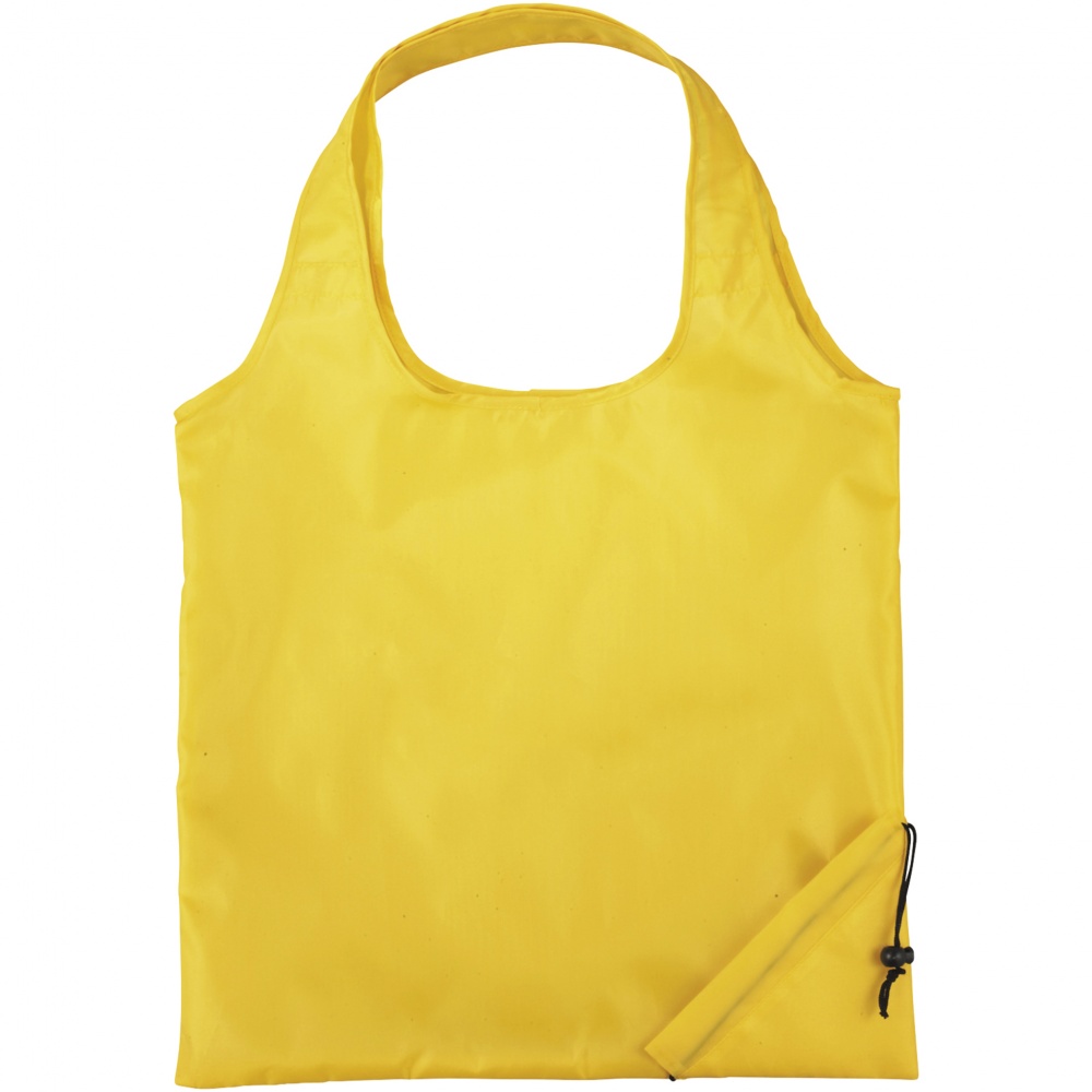 Logo trade mainoslahjat tuotekuva: Bungalow Taiteltava Polyester Kassi, keltainen