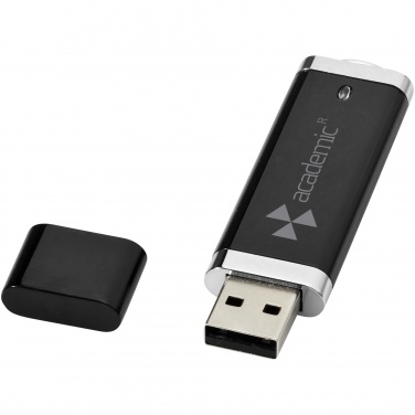 Logo trade liikelahja mainoslahja tuotekuva: Litteä USB-muistitikku, 2 GB