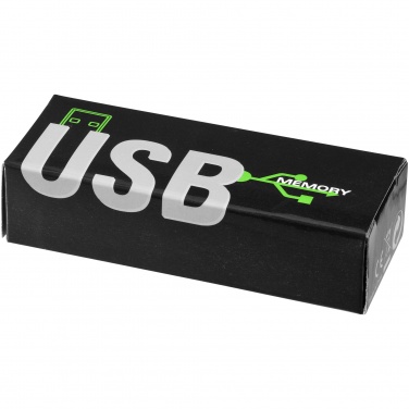 Logo trade liikelahja kuva: Litteä USB-muistitikku, 2 GB