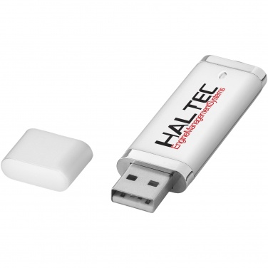 Logotrade mainostuote tuotekuva: Litteä USB-muistitikku, 4 GB