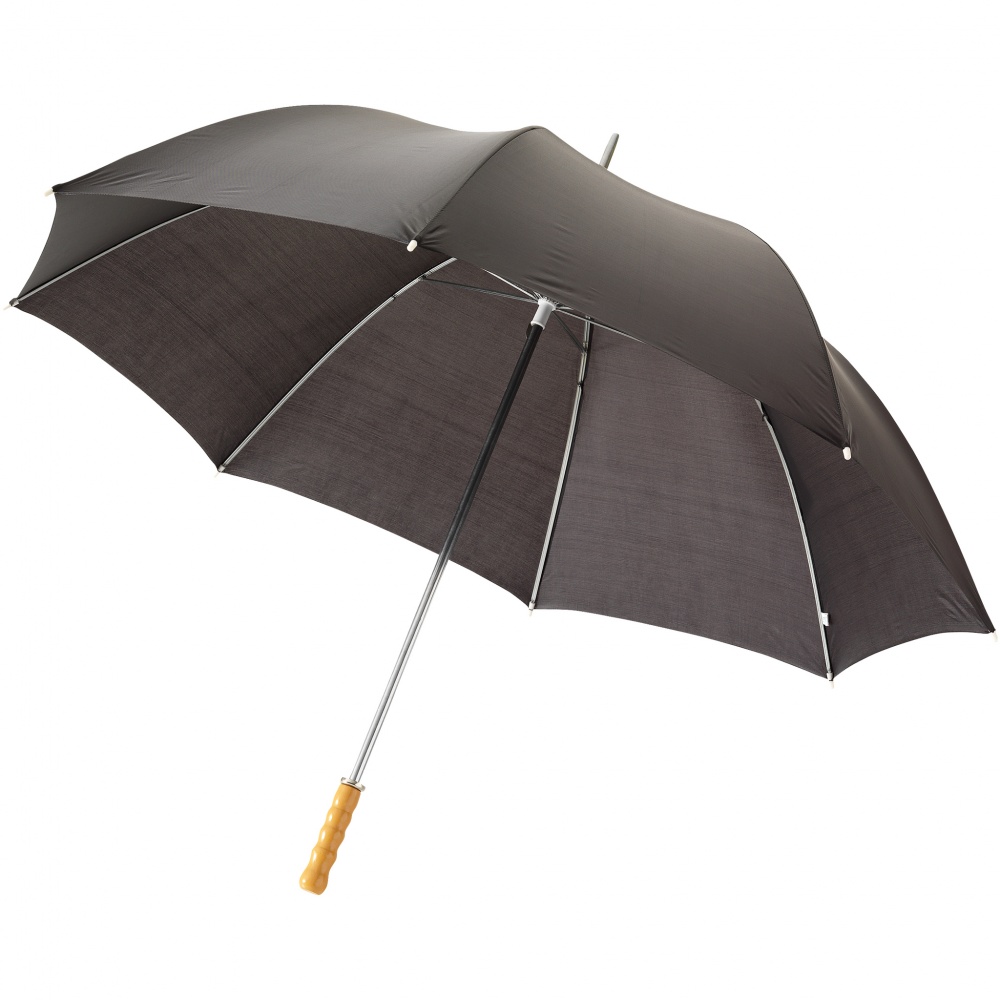 Logotrade mainoslahja ja liikelahja kuva: 30" Karl golf sateenvarjo, musta