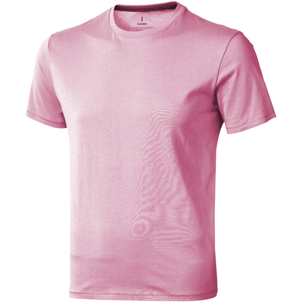 Logotrade liikelahja tuotekuva: Nanaimo T-paita, lyhythihainen, vaaleanpunainen