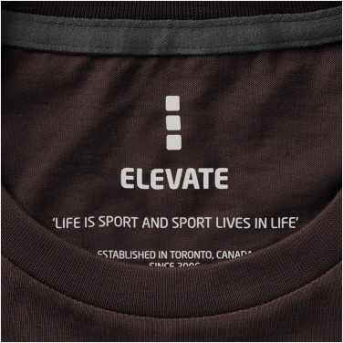 Logotrade liikelahja tuotekuva: Nanaimo T-paita, lyhythihainen, tummanruskea
