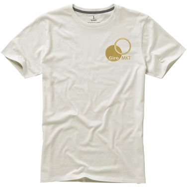 Logo trade liikelahjat tuotekuva: Nanaimo T-paita, lyhythihainen, vaaleanharmaa