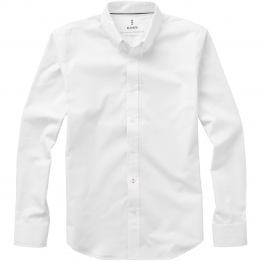 Logotrade mainostuote tuotekuva: Vaillant-paita, pitkähihainen, valkoinen
