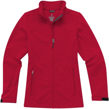 Logotrade mainostuotet kuva: Maxson softshell -takki, naisten, punainen