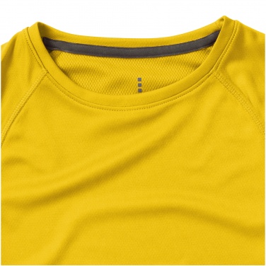 Logo trade liikelahja mainoslahja tuotekuva: Niagara T-paita, lyhythihainen, keltainen