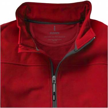 Logo trade mainoslahja kuva: Langley softshell -takki, punainen