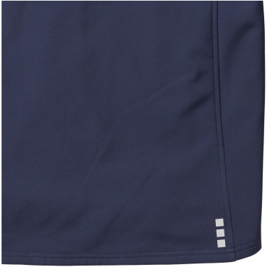 Logo trade mainoslahja ja liikelahja tuotekuva: Langley softshell -takki, tummansininen