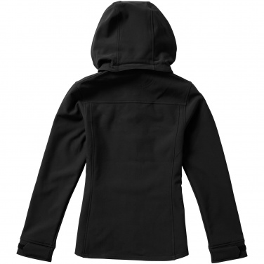 Logotrade mainostuote tuotekuva: Langley softshell -takki, naisten, musta