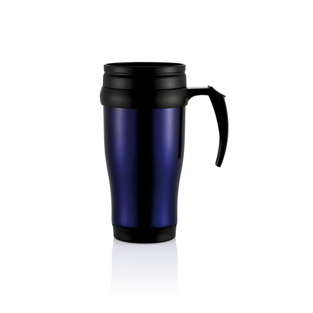 Logotrade liikelahjat kuva: Stainless steel mug, purple blue