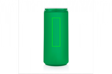 Logo trade liikelahja kuva: Eco can, green