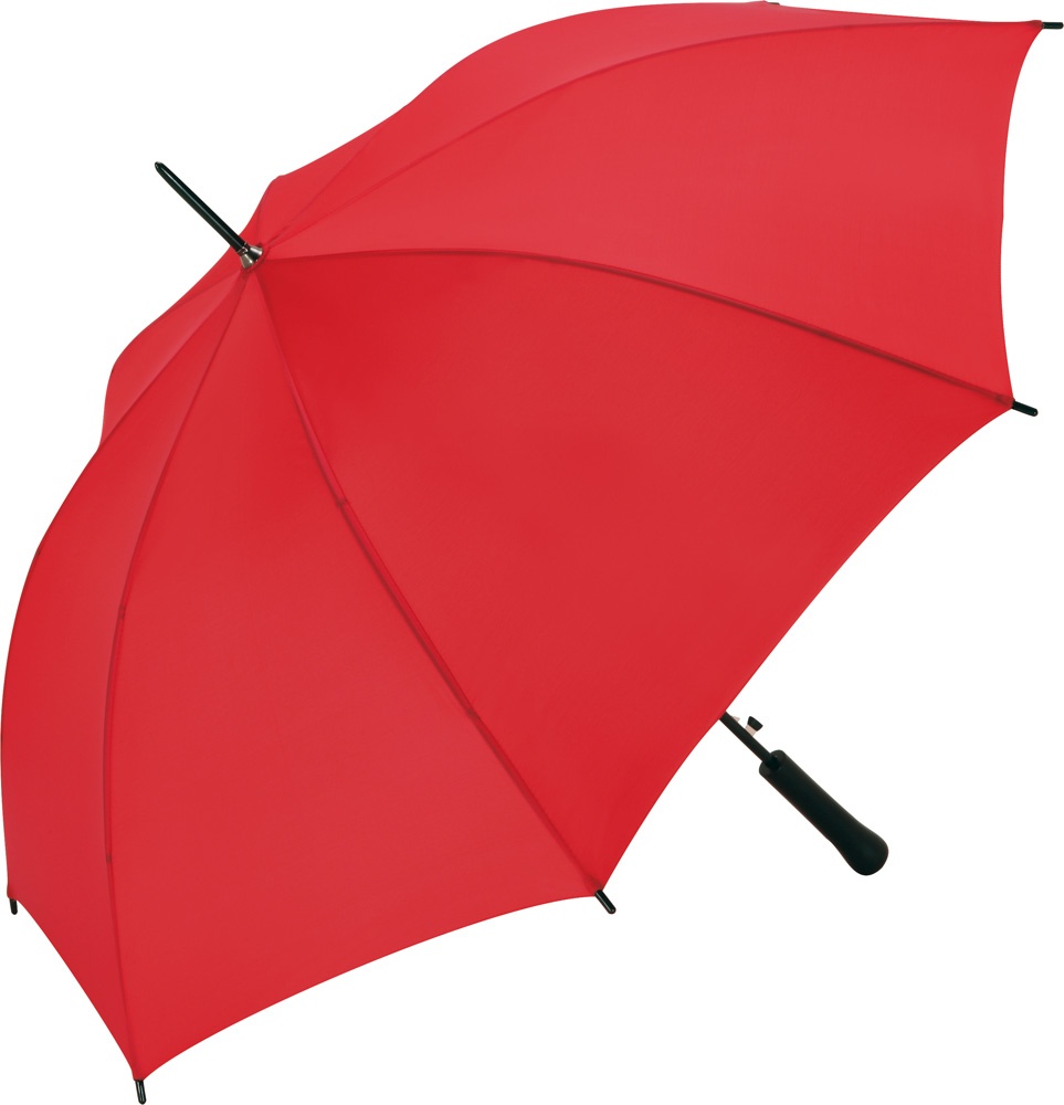 Logo trade mainoslahjat tuotekuva: Automaatne tuulekindel vihmavari, punane