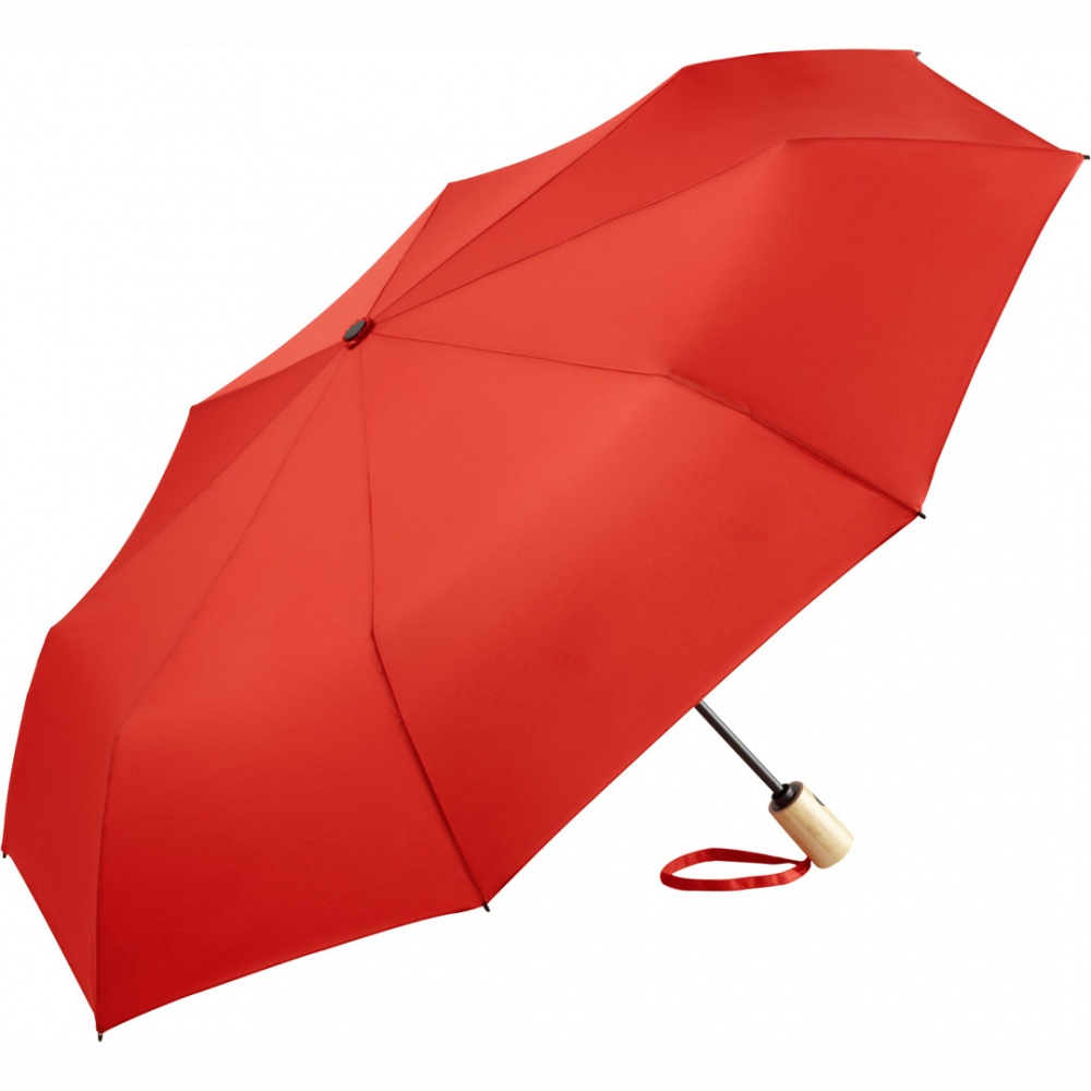 Logo trade mainoslahjat tuotekuva: AOC mini vihmavari ÖkoBrella 5429, punane
